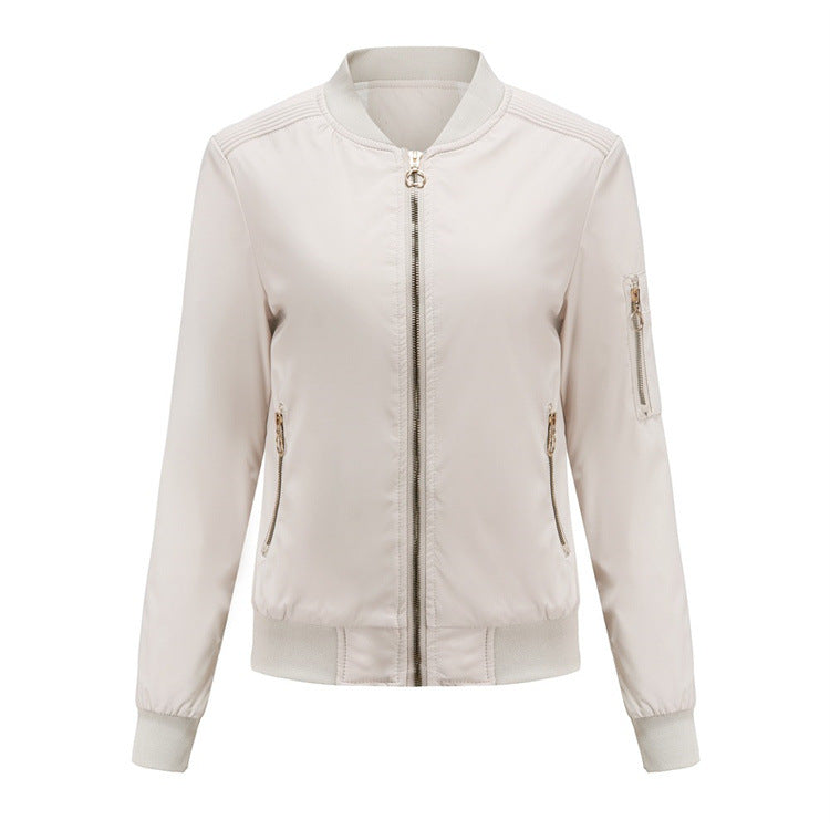 New Fashion Women's Jacket Casual Thin Cotton Autumn And Winter Coat