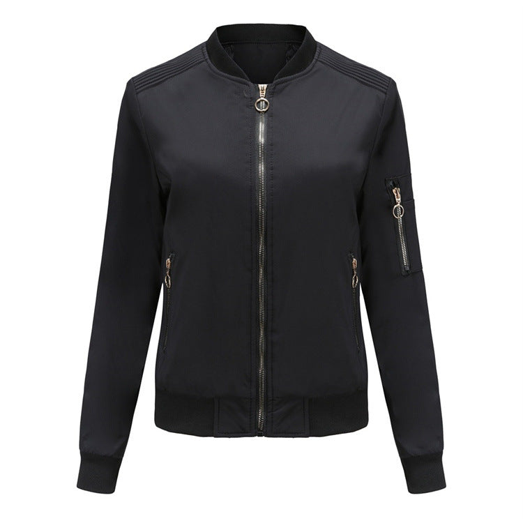 New Fashion Women's Jacket Casual Thin Cotton Autumn And Winter Coat