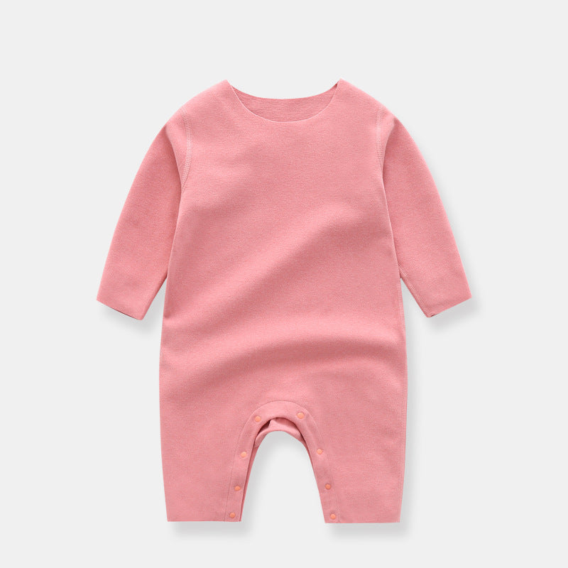 Boneless Baby One-Piece Clothes Warm Velvet Suit, Autumn And Winter Boys And Girls Hot Pajamas Winter Clothes Baby Clothes