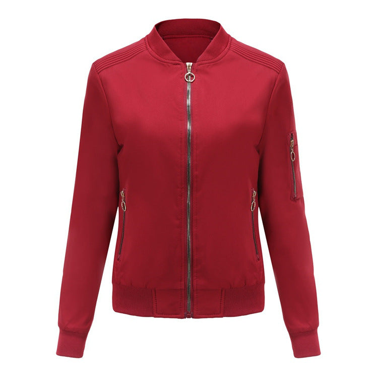 New Fashion Women's Jacket Casual Thin Cotton Autumn And Winter Coat