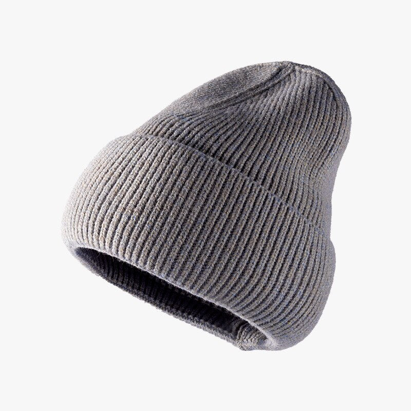 Hat women autumn and winter fashion hat outdoor knitted hat women warm winter men's woolen hat wholesale custom