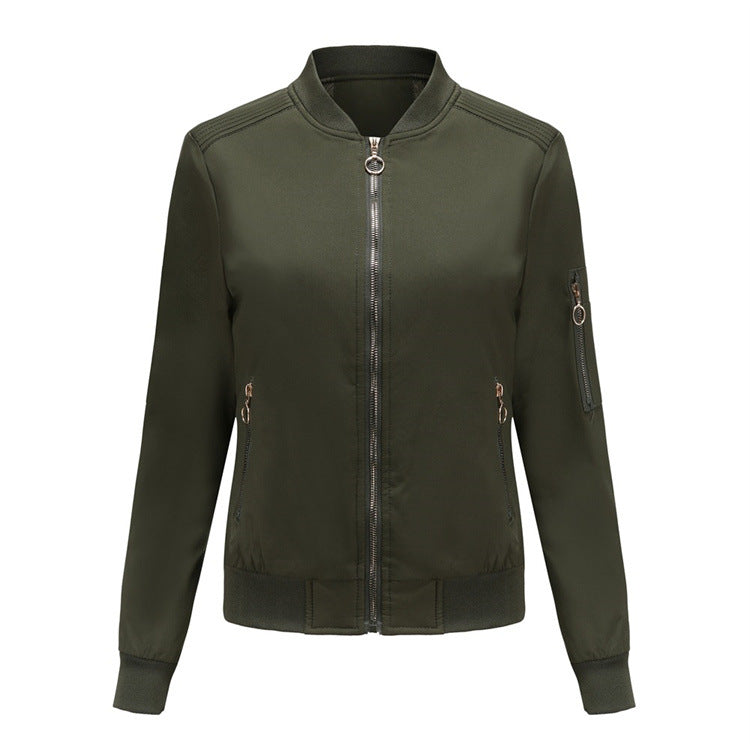 New Fashion Women's Jacket Casual Thin Cotton Autumn And Winter Coat