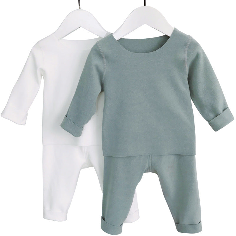 Boneless Baby One-Piece Clothes Warm Velvet Suit, Autumn And Winter Boys And Girls Hot Pajamas Winter Clothes Baby Clothes
